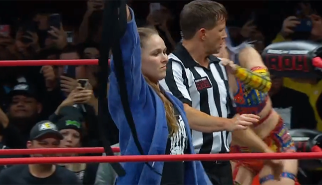 Ronda Rousey ROH TV