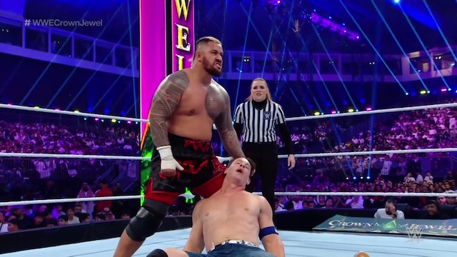 WWE Crown Jewel - Solo Sikoa vs John Cena