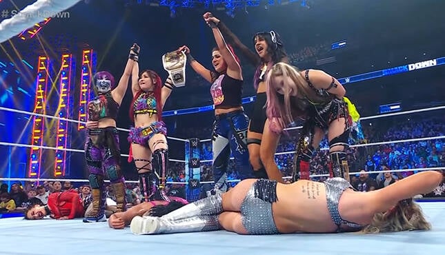 WWE Smackdown Asuka Damage CTRL Kairi Sane