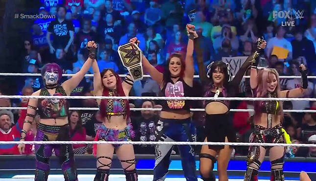 WWE Smackdown Asuka Kairi Sane Damage CTRL, Dakota Kai, Bayley