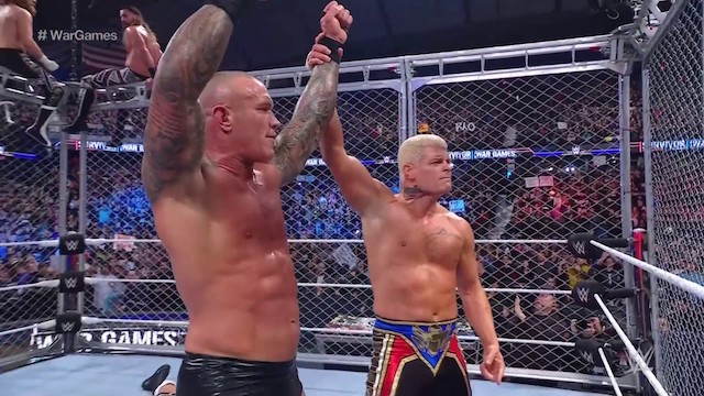 WWE WarGames Randy Orton Cody Rhodes - Survivor Series