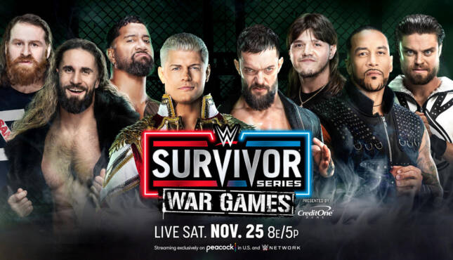 Updated WWE Survivor Series: WarGames 2023 betting odds