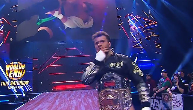 AEW Dynamite MJF 12-27-23