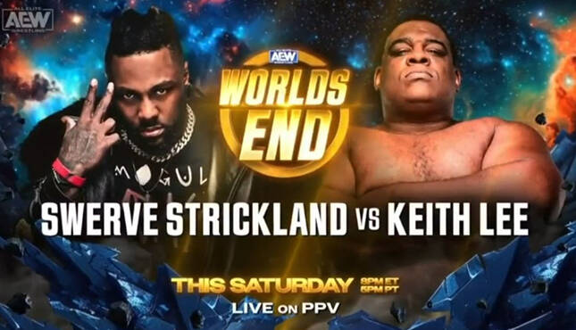 AEW Worlds End Swerve Strickland Keith Lee