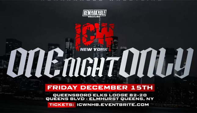 ICW One Night Only