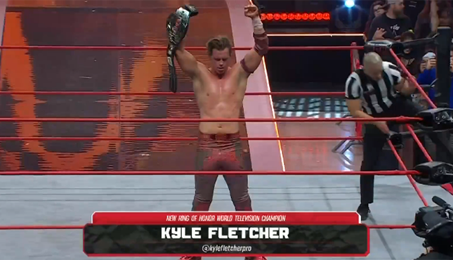 Kyle Fletcher ROH Final Battle 2023