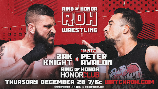 ROH HonorClub TV - Zak Knight vs. Peter Avalon