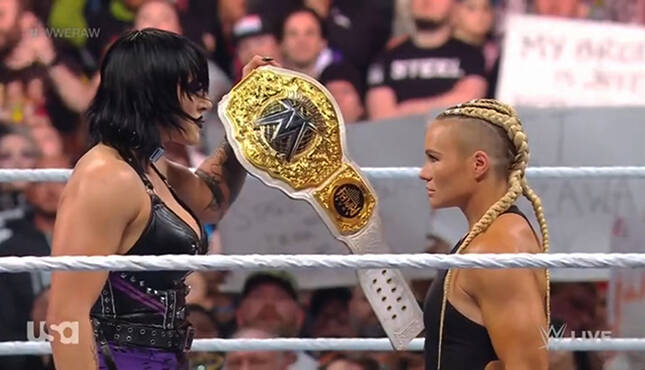 645px x 370px - WWE News: Rhea Ripley vs. Ivy Nile Preview Video, Sami Zayn