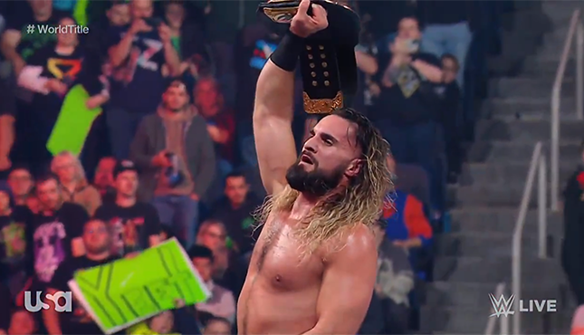 WWE Raw Seth Rollins 12-4-23