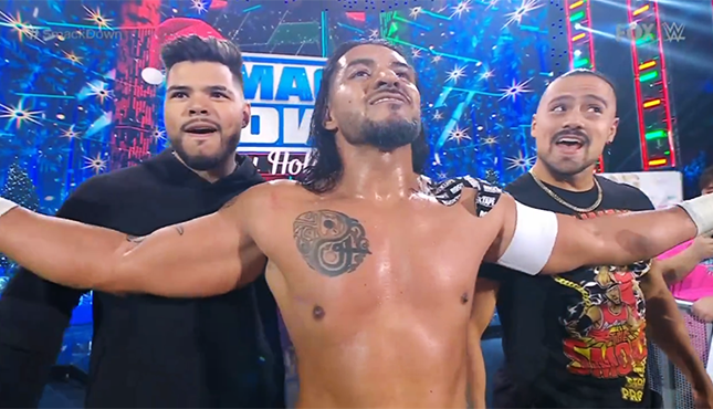 WWE Smackdown Angel Garza HUmberto Carrillo Santos Escobar