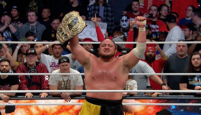 AEW Worlds End Samoa Joe