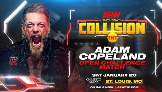 AEW Collision Adam Copeland
