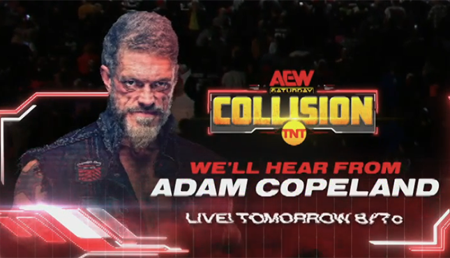 AEW Collision Adam Copeland