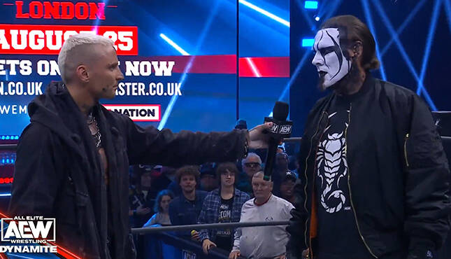 AEW Dynamite Darby Allin Sting