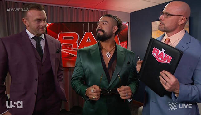 Andrade El Idolo WWE Raw