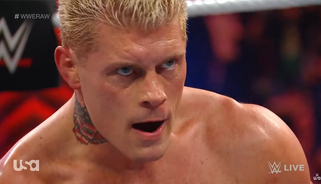 Cody Rhodes WWE Raw 1-8-24