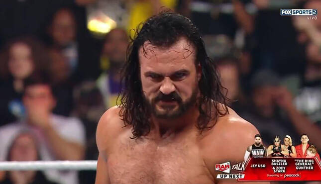 Drew McIntyre WWE Raw 1-22-24, John Cena