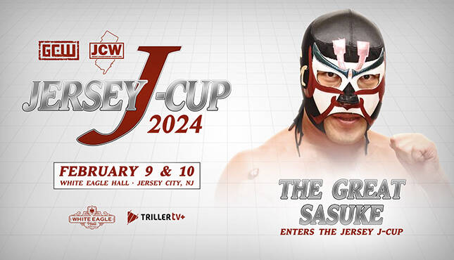 GCW JCW Jersey J-Cup Great Sasuke