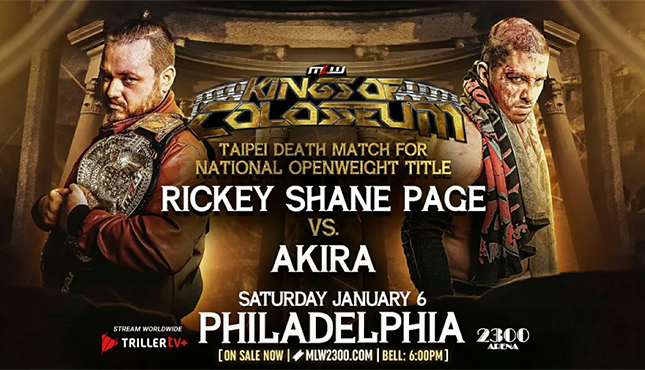 Rickey Shane Page MLW Kings of Colosseum