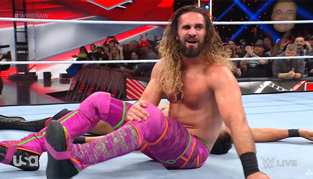 Seth Rollins WWE Raw 1-15-24