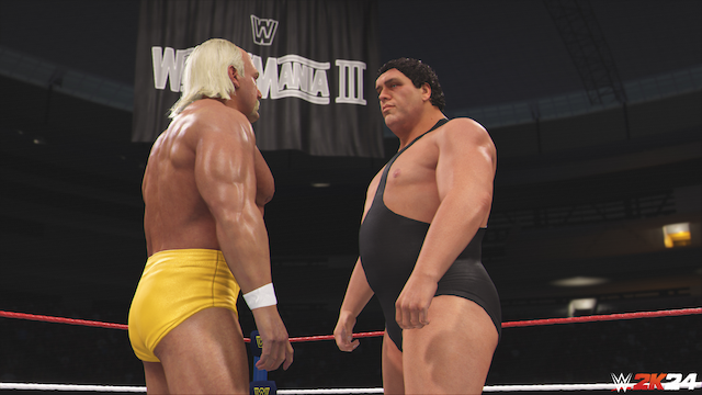 WWE 2K24 Hulk Hogan and Andre the Giant