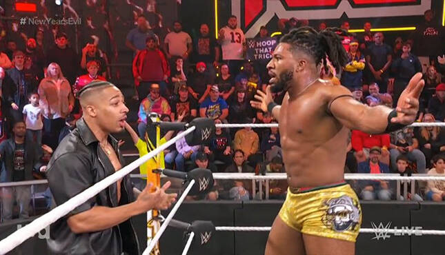 WWE NXT Trick Williams Carmelo Hayes