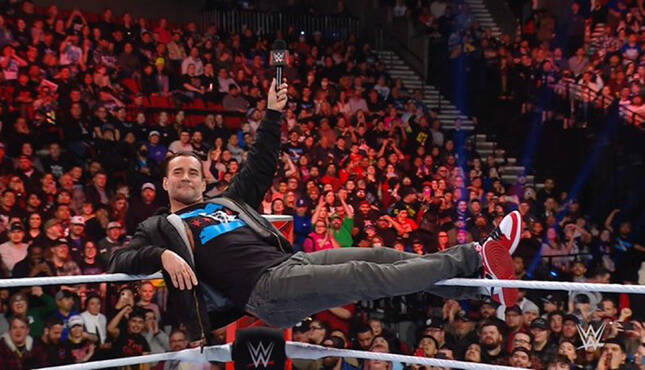 WWE Raw CM Punk