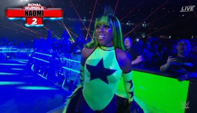 Naomi WWE Royal Rumble