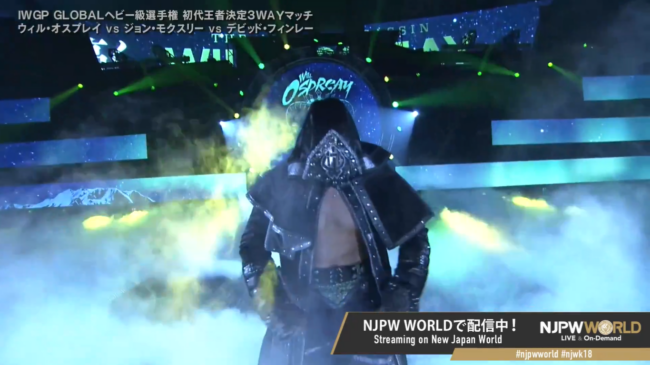 Will Ospreay NJPW Wrestle Kingdom 18