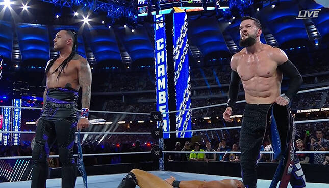 WWE Elimination Chamber Judgment Day Finn Balor Damian Priest