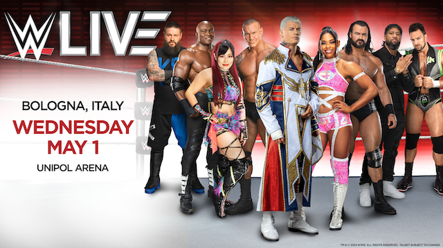 WWE Live Bologna Italy May 1