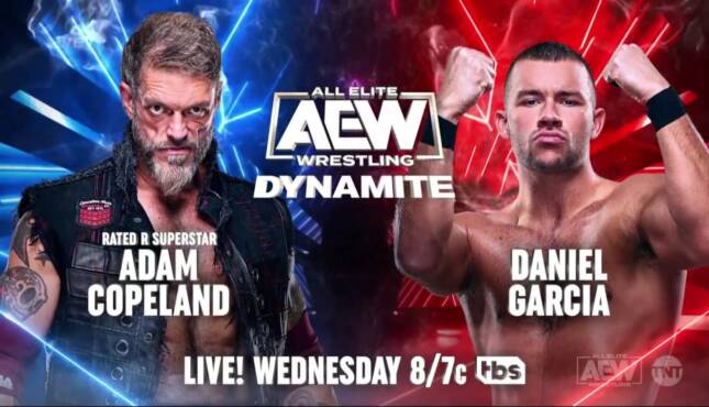 Lineup For Tonight's AEW Dynamite: Copeland vs. Garcia, Texas Death Match,  More