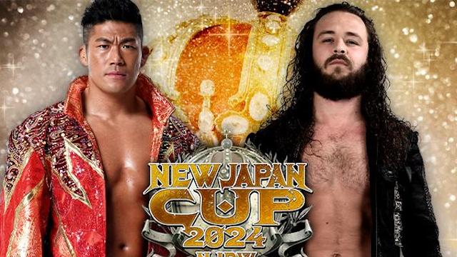 NJPW New Japan Cup Sanada vs Jack Perry