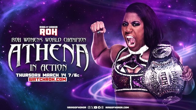 Athena, More Set for This Week's ROH TV