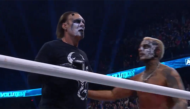 Sting Darby Allin AEW Revolution