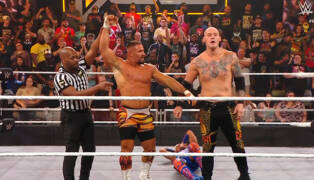WWE NXT 3-26-24 Wolfdogs Bron Breakker Baron Corbin
