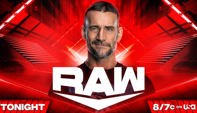 WWE Raw CM Punk 3-25-24