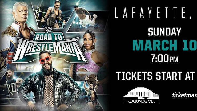 WWE Road to WrestleMania 3-10-2024