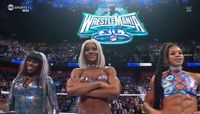 WWE Smackdown Naomi Bianca Belair Jade Cargill