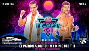 AAA TripleMania Monterrey - Nic Nemeth vs Alberto El Patron