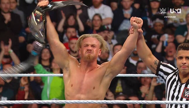 Ijla Dragunov WWE Raw 4-8-24