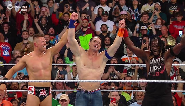 John Cena Appears On WWE Raw, Teams With Awesome Truth Against Judgment ...