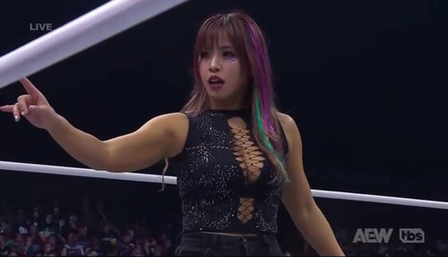 Mina Shirakawa AEW Dynamite 4-10-24