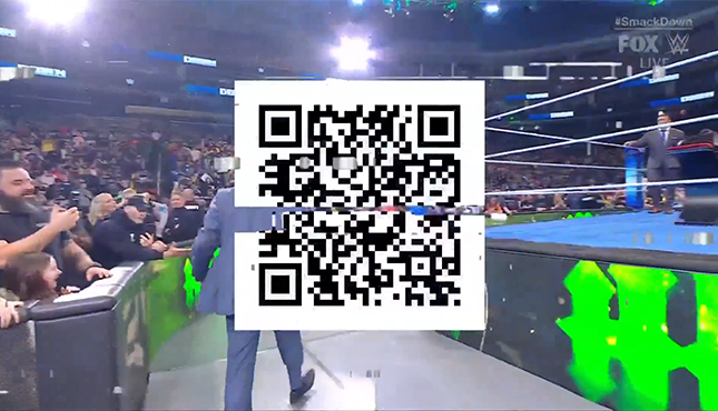 QR Code WWE Smackdown 4-19-24