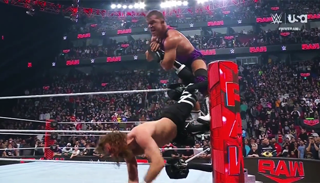 Sami Zayn Chad Gable WWE Raw 4-15-24