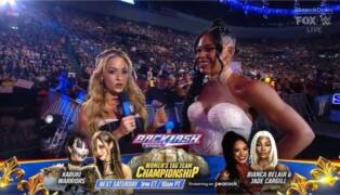 WWE Backlash France - Jade Cargill Bianca Belair