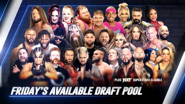 UPDATED: Details on Names Excluded From WWE Draft Talent Pools | 411MANIA