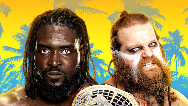 WWE NXT Spring Breakin Oba Femi vs Ivar