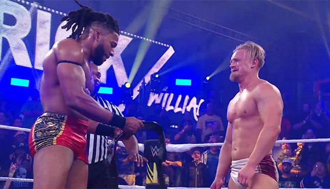 WWE NXT Trick Williams Ilja Dragunov 4-23-24
