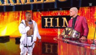 WWE SmackDown Carmelo Hayes and Cody Rhodes, Ava Raine